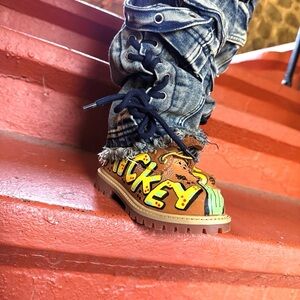 Mickey Hand Painted Timberlands
